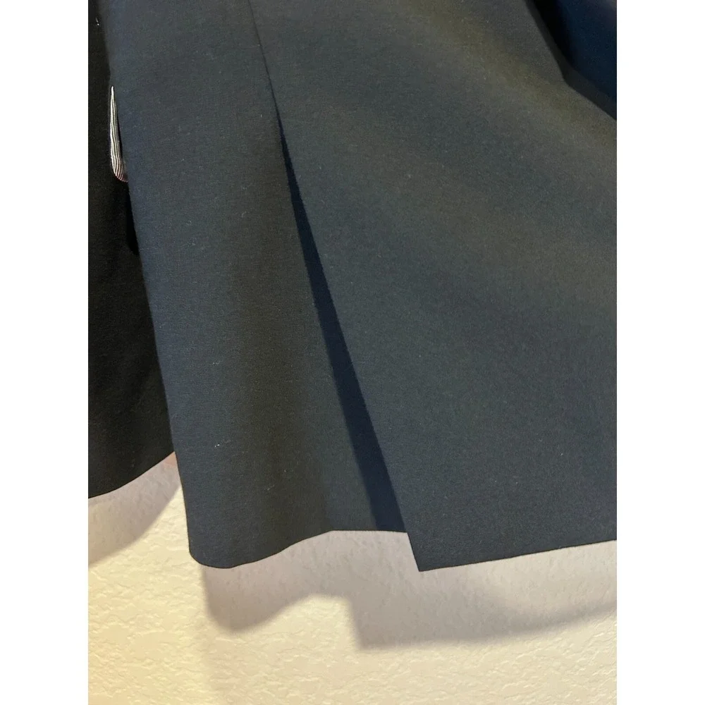 J Ferrar Super Slim Fit Black Mens Preppy Sports Coat Two Button Jacket Size 44R